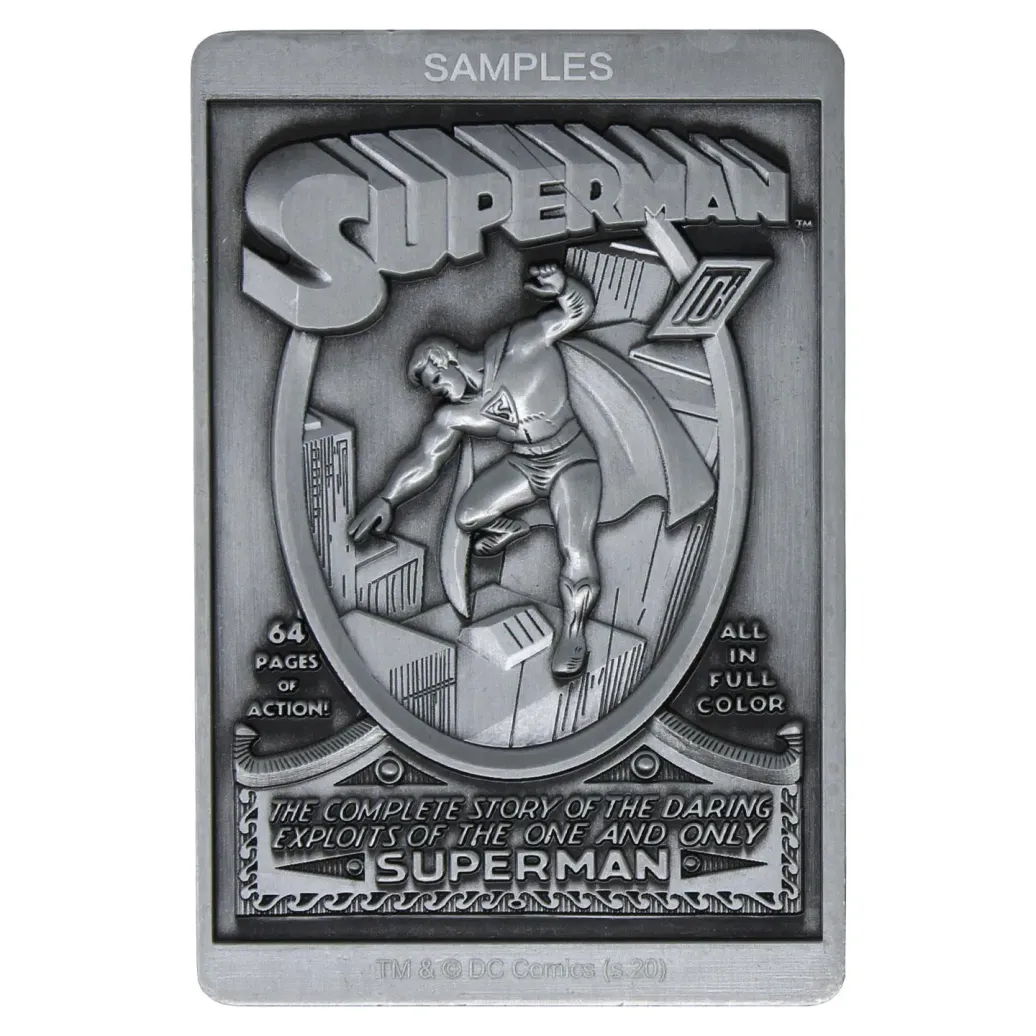 DC Comics Metallbarren Superman Limited Edition