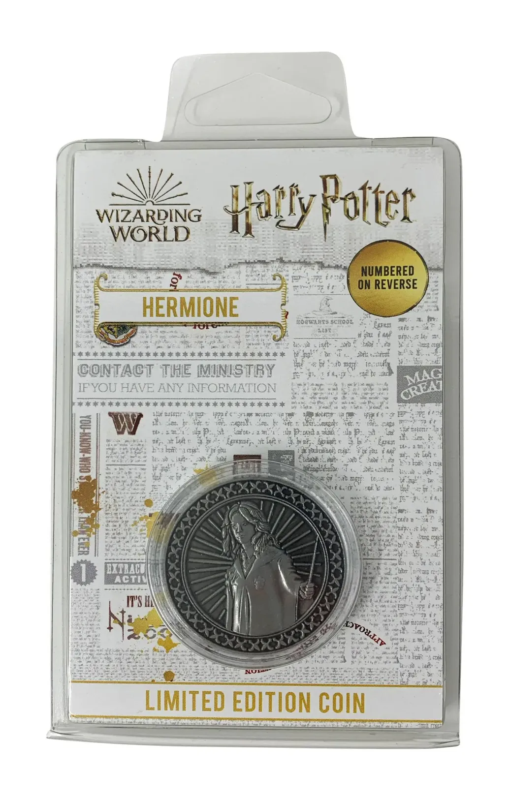 Harry Potter Sammelmünze Hermine Limited Edition
