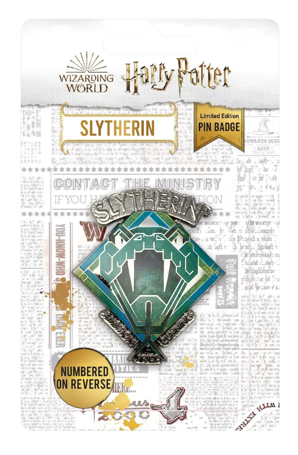 Harry Potter Ansteck-Pin Slytherin Limited Edition
