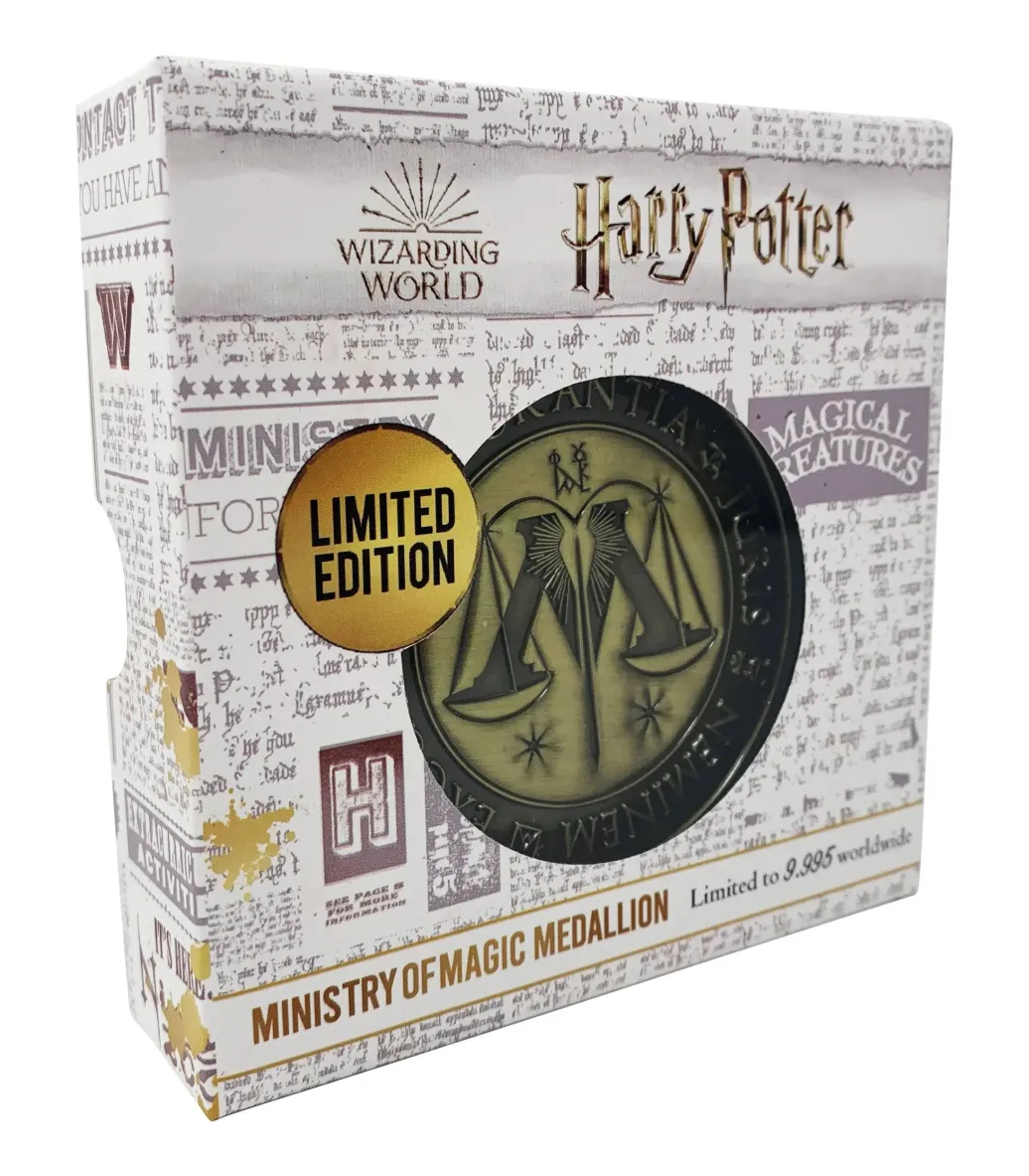 Harry Potter Medaille Ministry of Magic Limited Edition