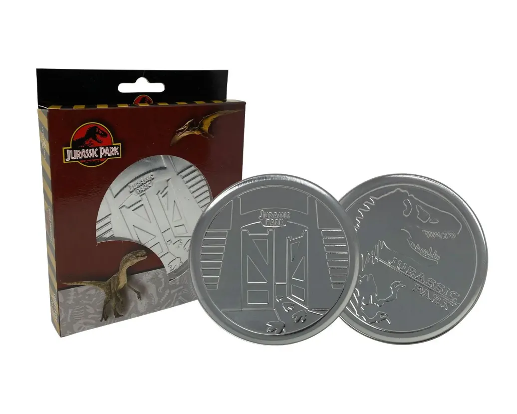 Jurassic Park Untersetzer 4er-Pack Logo