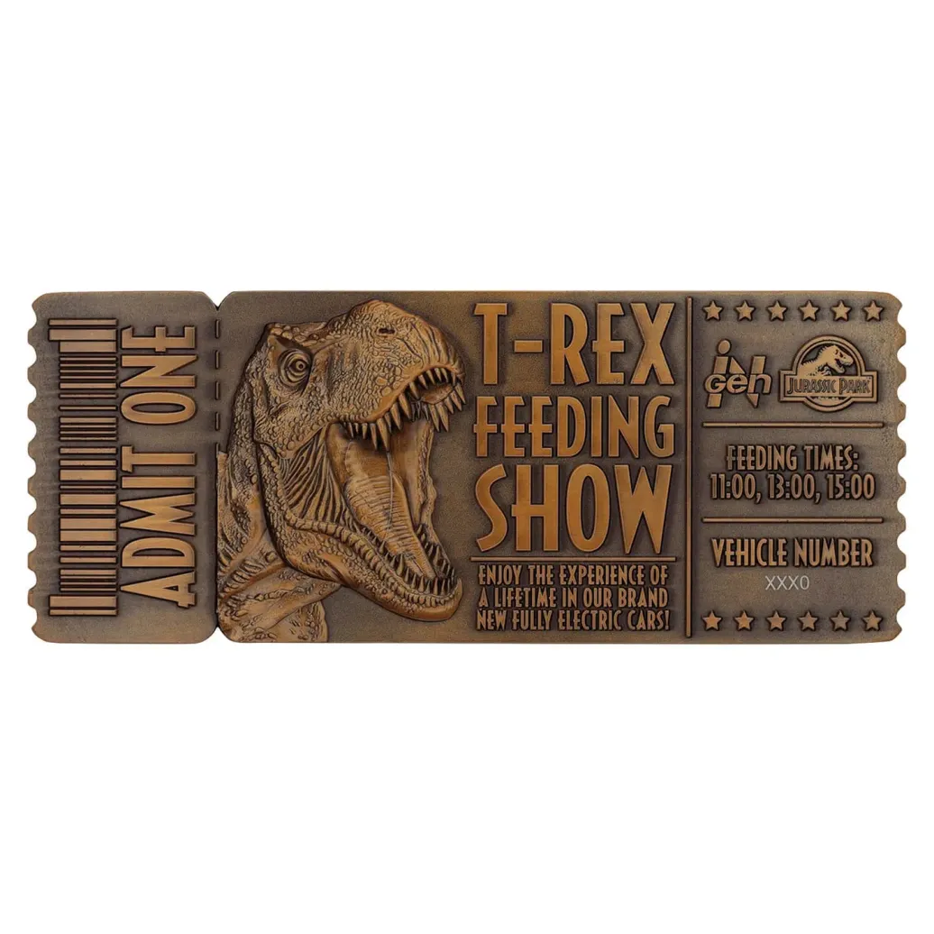 Jurassic Park Replik 1/1 Feeding Show Ticket
