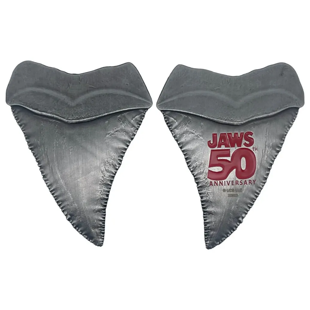 Jaws Medaille 50th Anniversary Shark Tooth