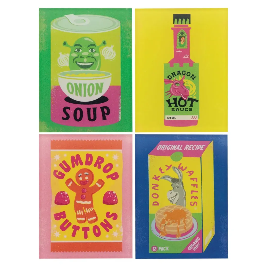 Shrek Magneten 4er-Set     