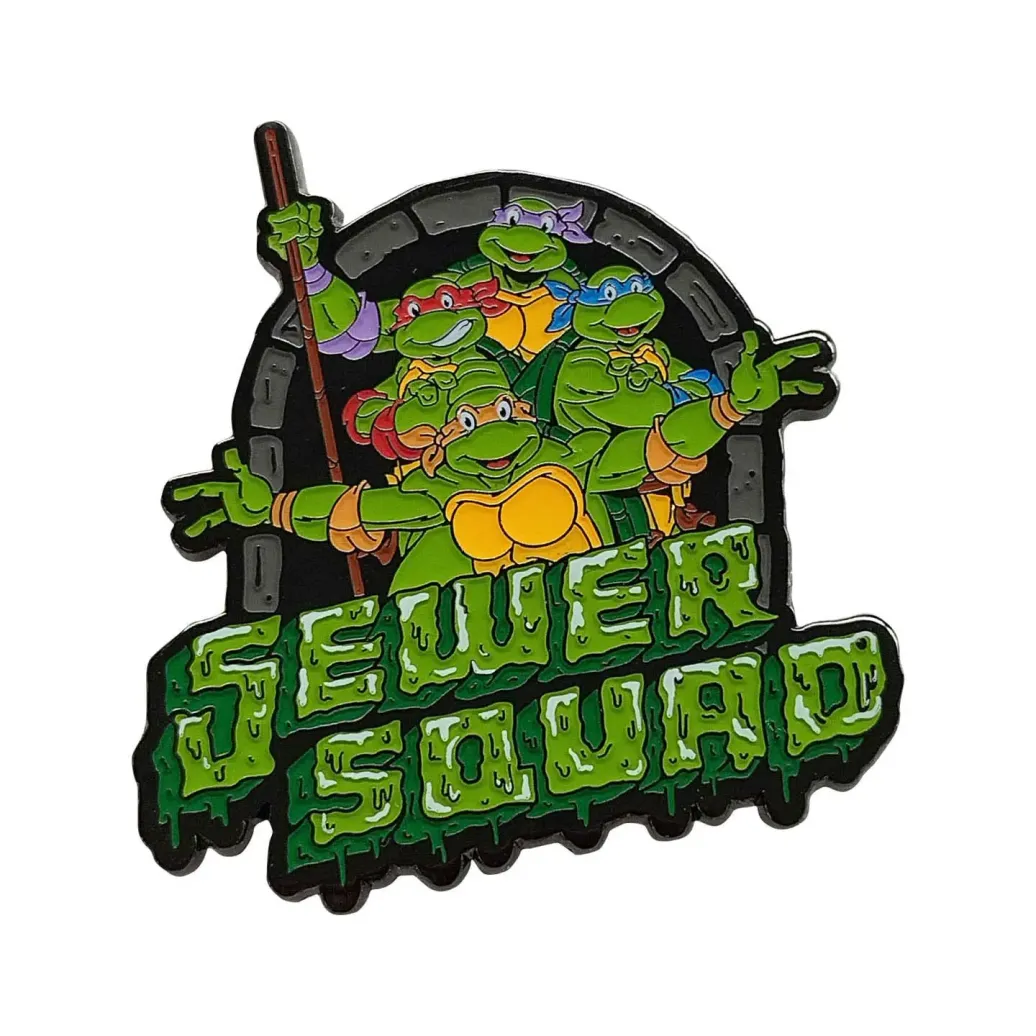 Teenage Mutant Ninja Turtles Ansteck-Pin 40th Anniversary Limited Edition