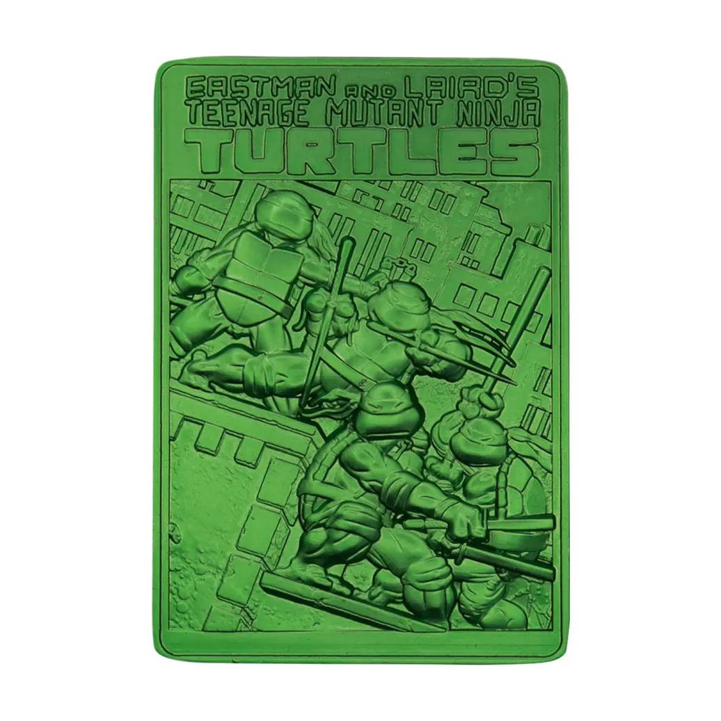 Teenage Mutant Ninja Turtles Metallbarren 40th Anniversary Green Limited Edition
