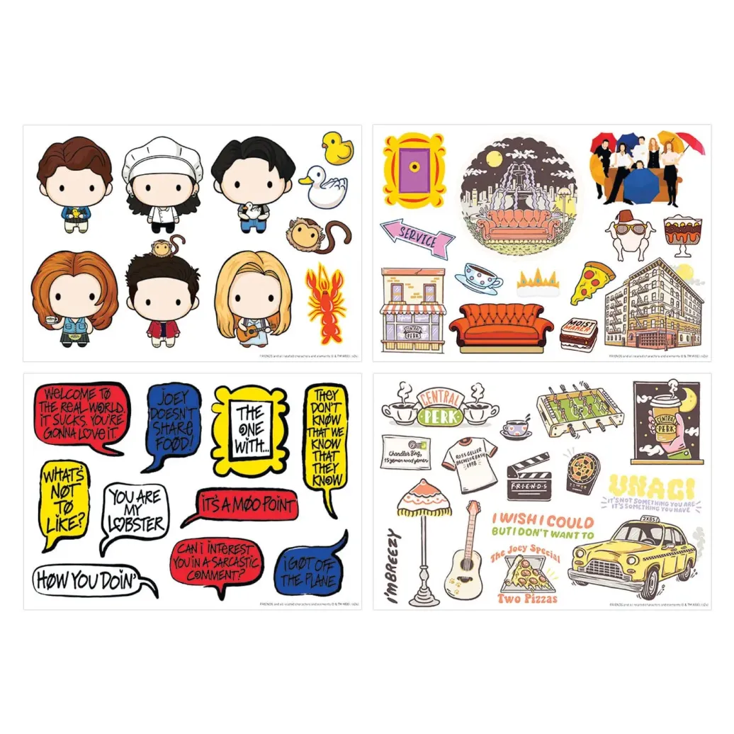 Friends Tech Sticker Pack       
