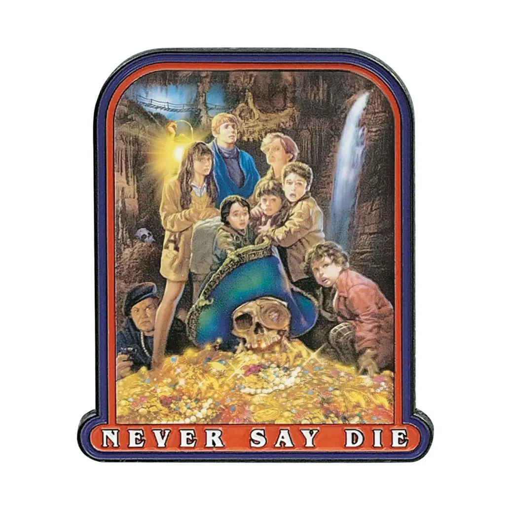Die Goonies Ansteck-Pin 40th Anniversary Never Say Die 