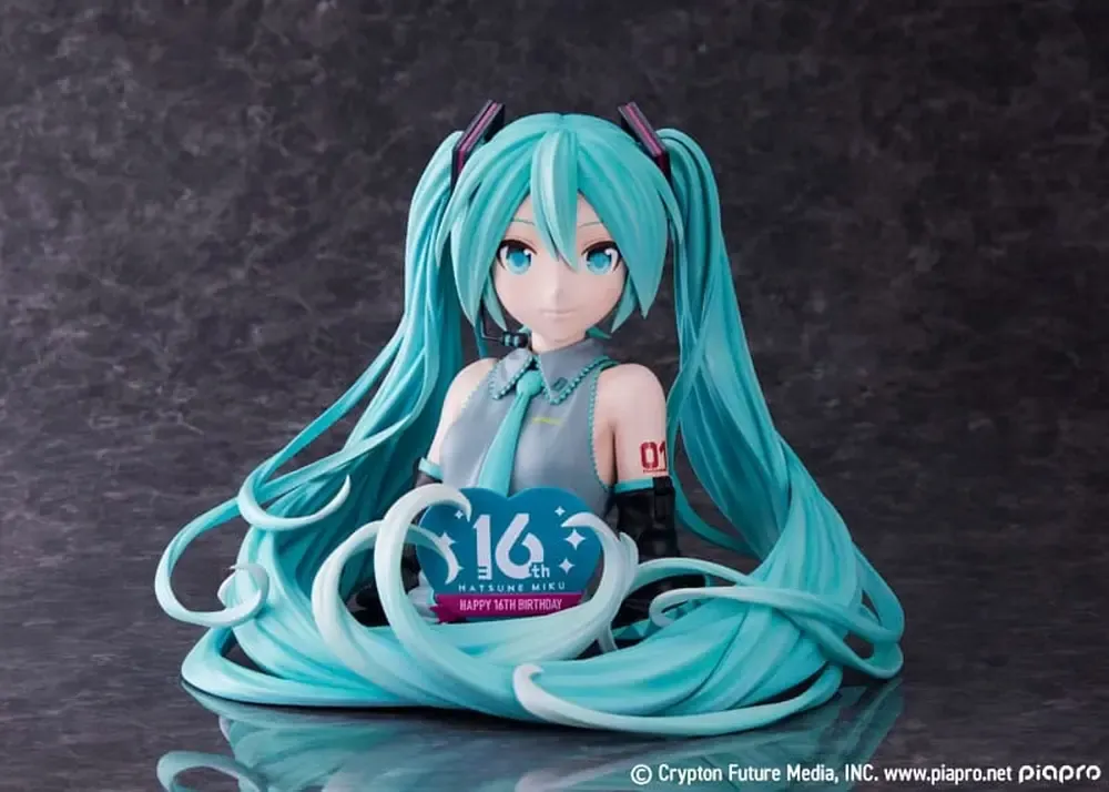 Hatsune Miku Büste Hatsune Miku 16th Anniversary 25 cm