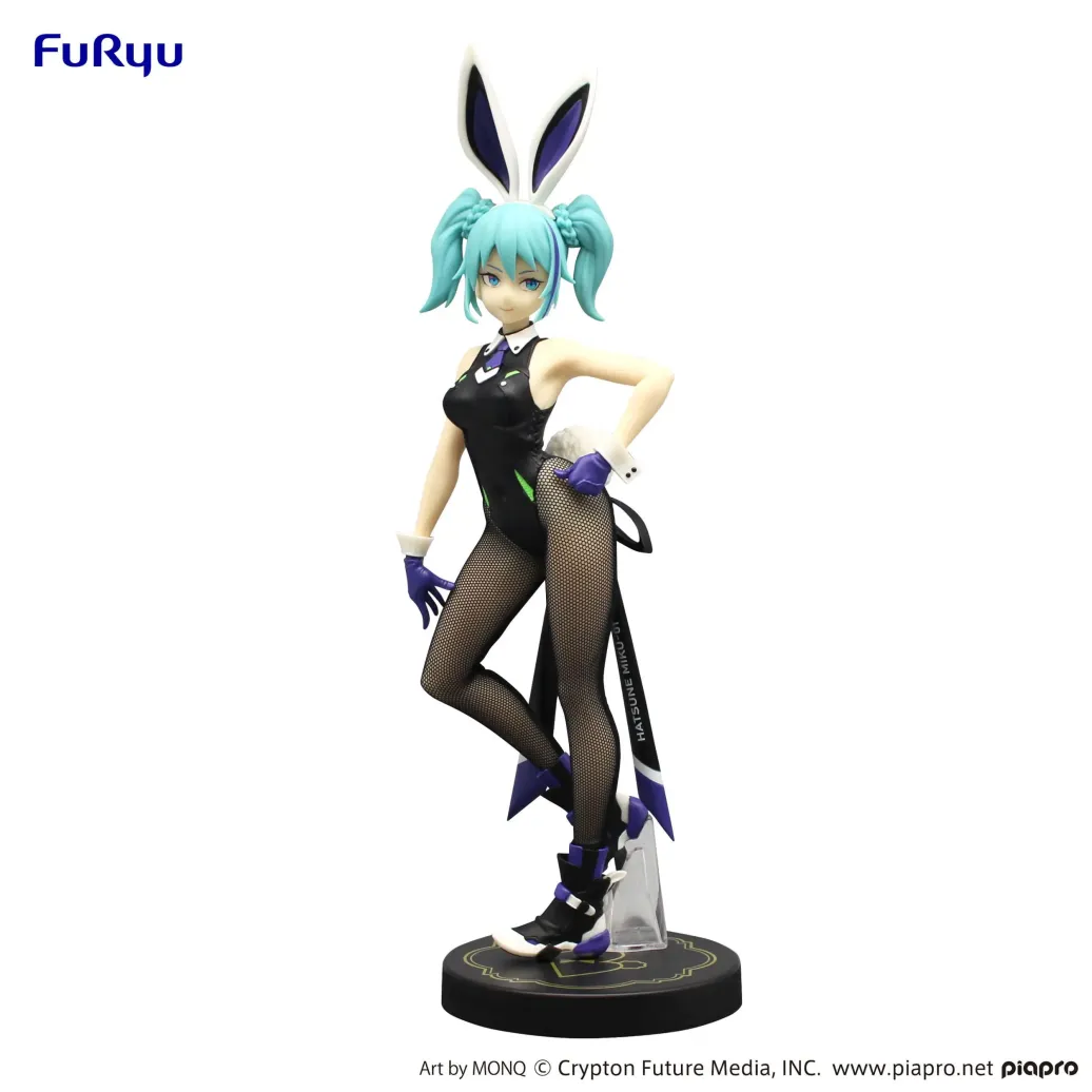 Hatsune Miku BiCute Bunnies PVC Statue Street Violet Color Ver. 30 cm