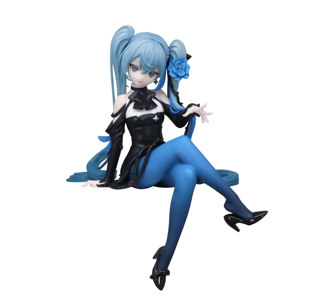 Hatsune Miku Noodle Stopper PVC Statue Blue Rose Ver. 14 cm