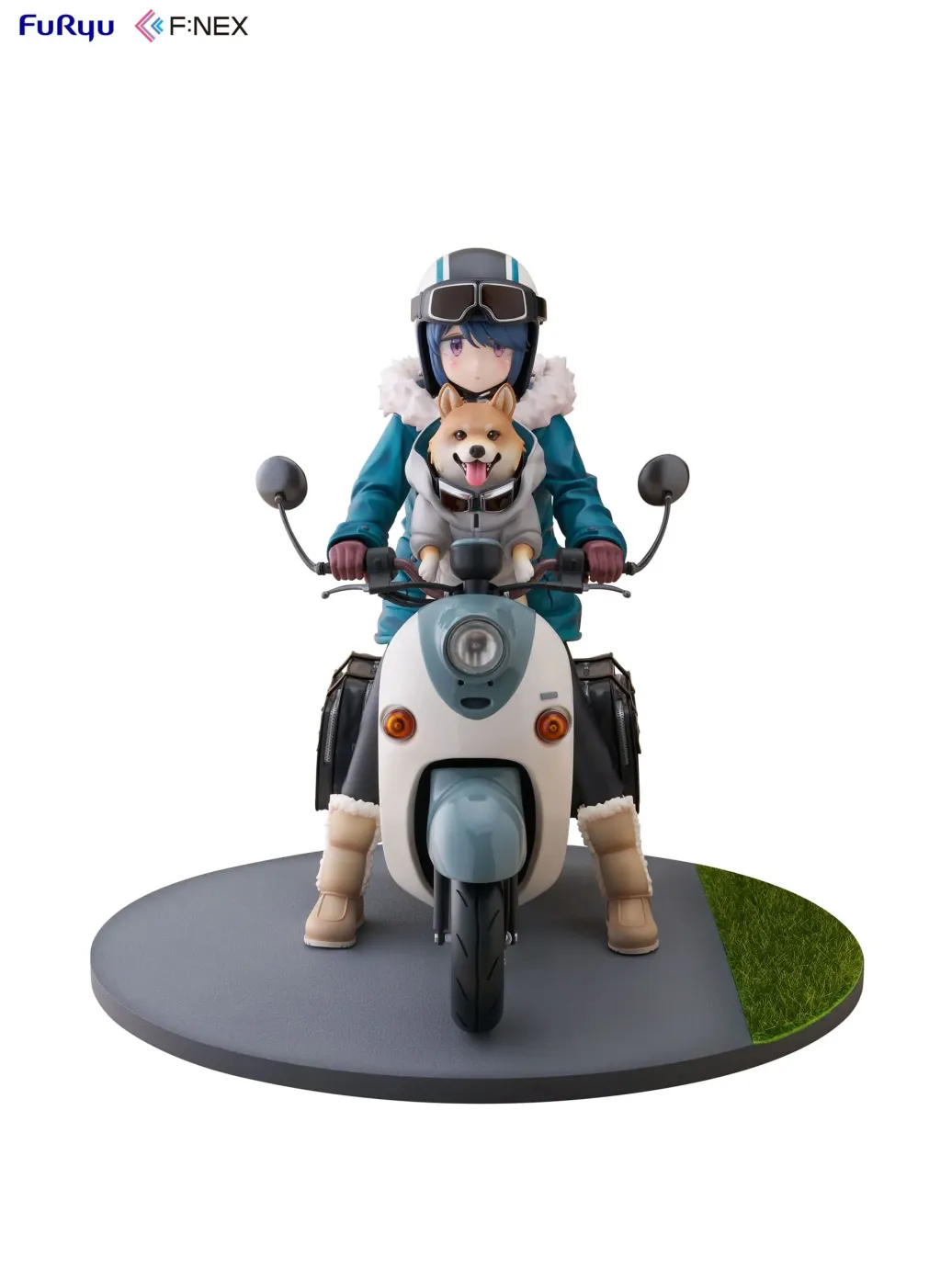Laid Back Camp F:NEX PVC Statue 1/7 Rin Shima 20 cm