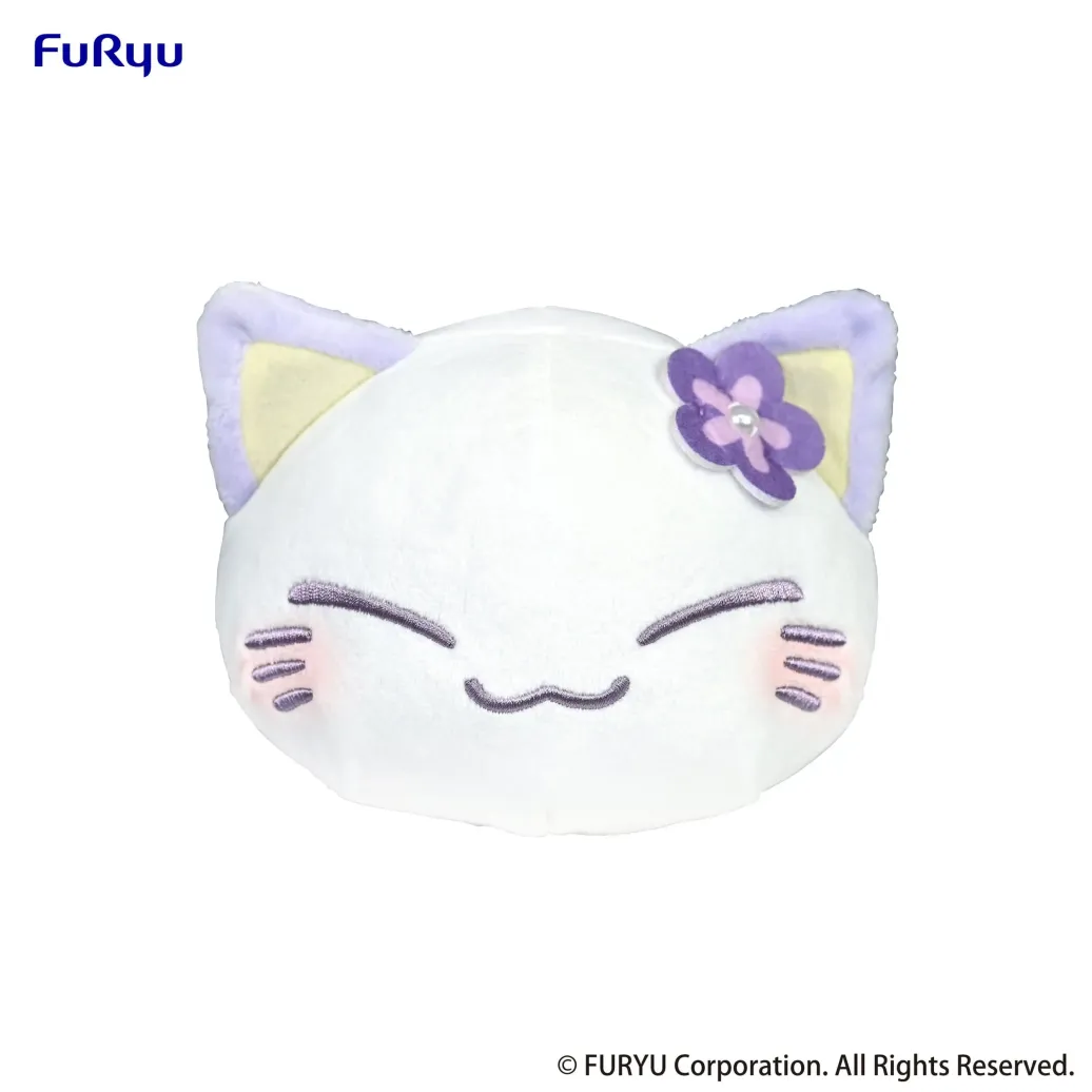Nemuneko Cat Plüschfigur Purple 18 cm