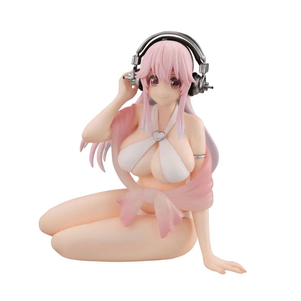 Super Sonico Noodle Stopper PVC Statue Super Sonico Summer Memories Ver. 11 cm