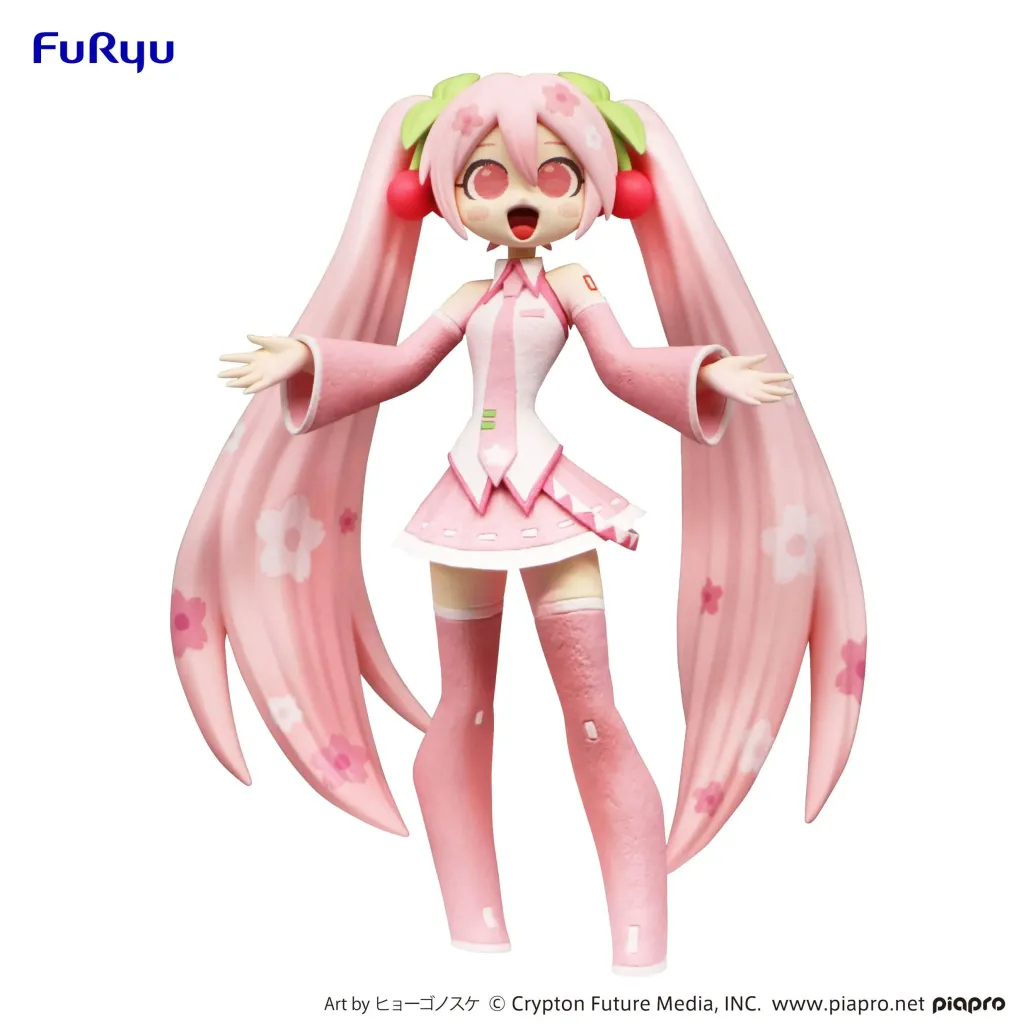 Hatsune Miku CartoonY PVC Statue Sakura Miku 16 cm