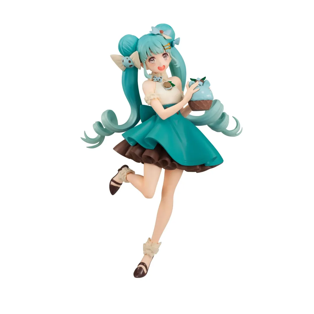 Hatsune Miku SweetSweets Series PVC Statue Hatsune Miku Chocolate Mint 17 cm