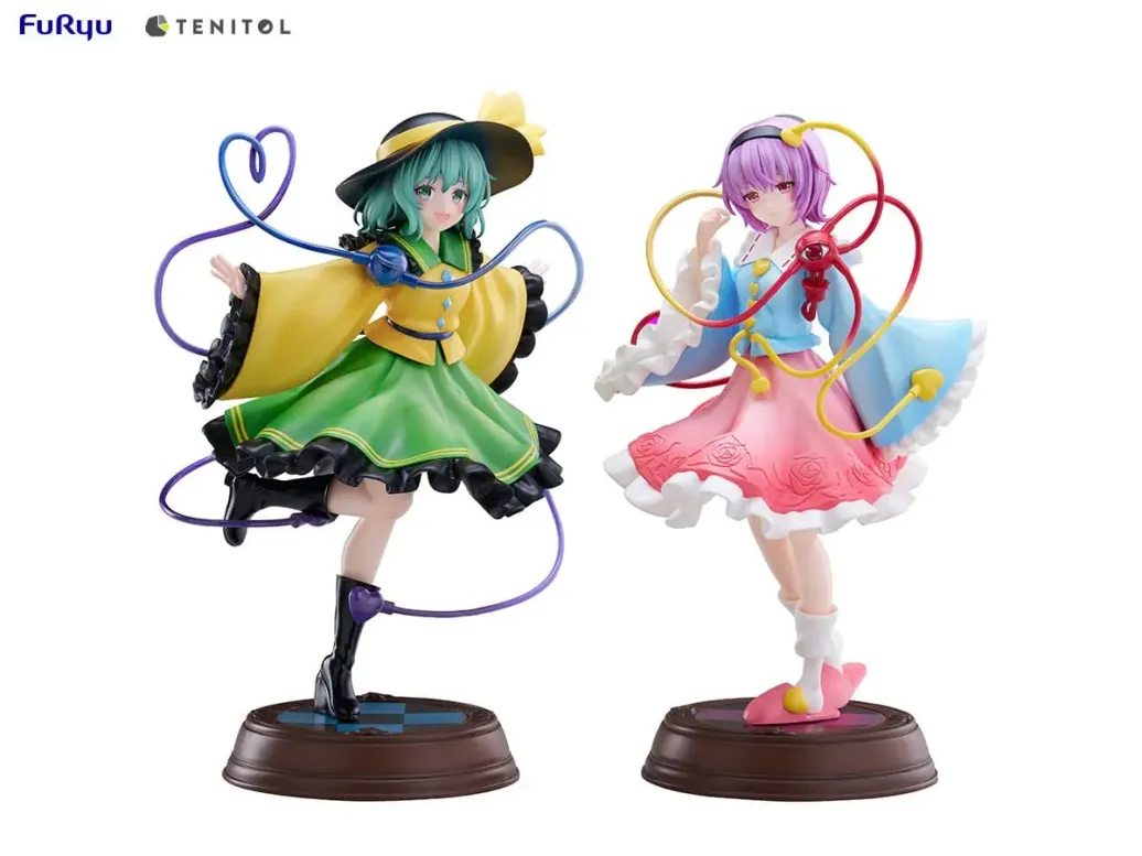 Touhou Project Tenitol PVC Statue Koishi Komeiji & Satori Komeiji 22 cm