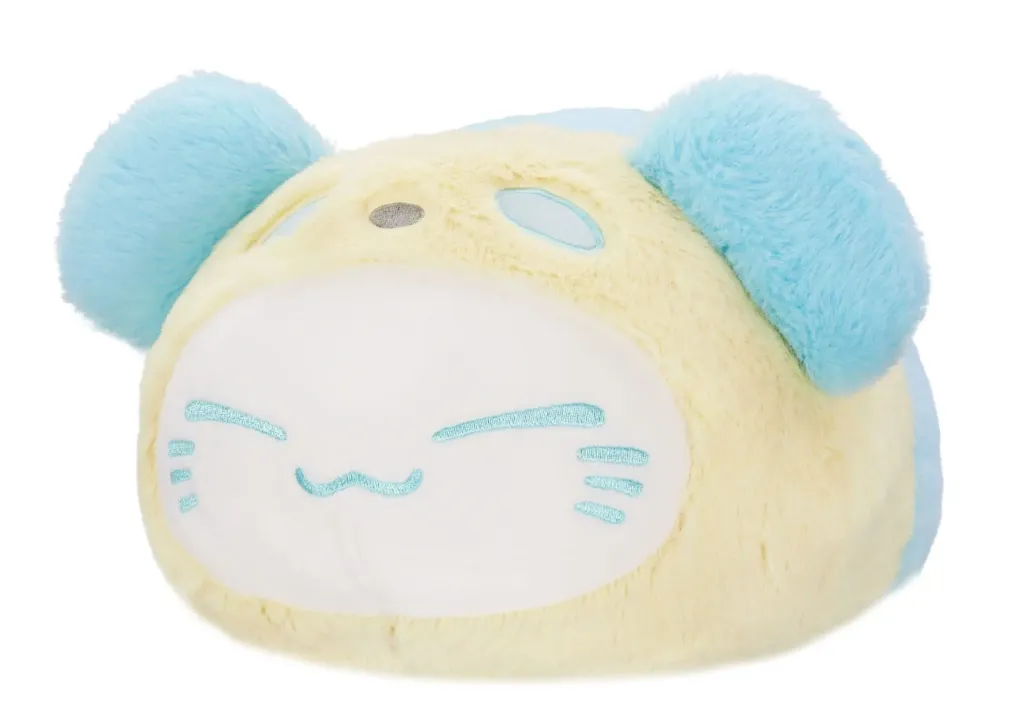 Nemuneko Cat Plüschfigur Pastel Panda Big Blue 33 cm   