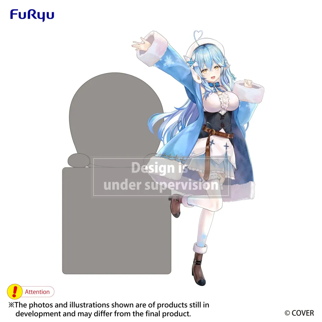 Hololive Production Hikkake PVC Statue Yukihana Lamy 10 cm