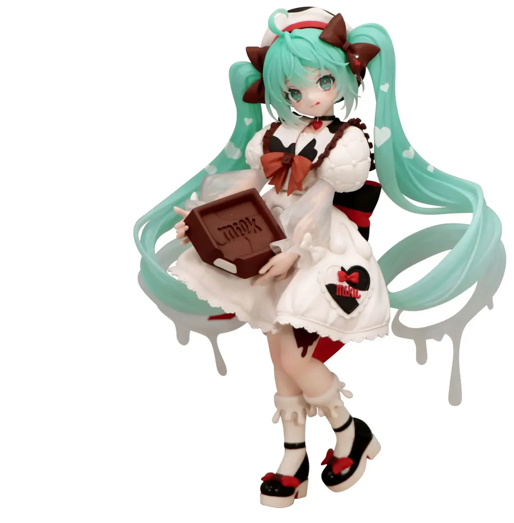 Hatsune Miku x Tirol Choco Trio-Try-iT PVC Statue Hatsune Miku Milk Ver. 18 cm 