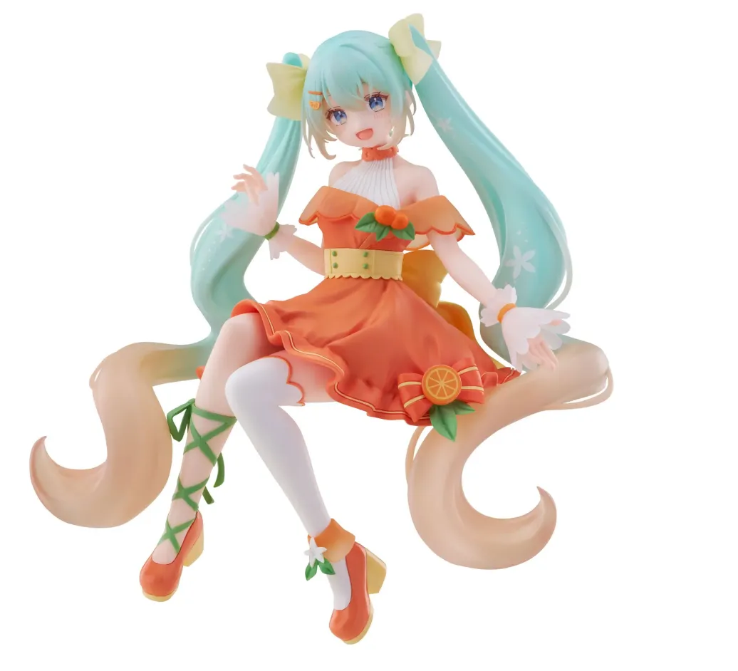 Hatsune Miku Noodle Stopper PVC Statue Hatsune Miku Citrus Ver. 14 cm 