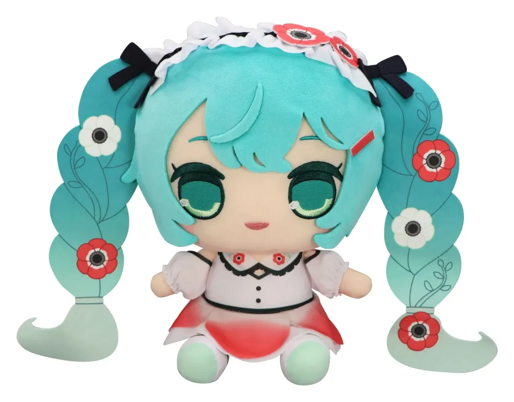 Hatsune Miku Kyurumaru Big Plüschfigur Anemone 26 cm 