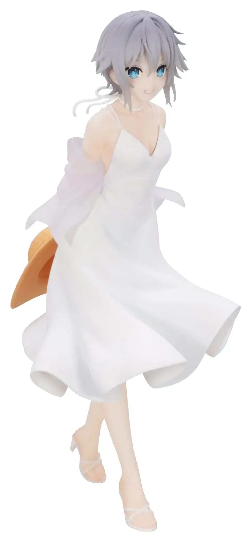Date A Live V Summer Dress PVC Figur Nia Honjo 21 cm