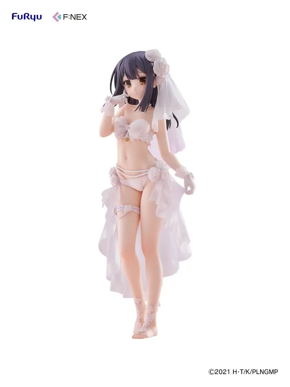 Fate/kaleid liner Prisma Illya: Licht - The Nameless Girl F:NEX PVC Figur 1/7 Miyu Edelfelt Wedding Swimsuit Ver. 21 cm