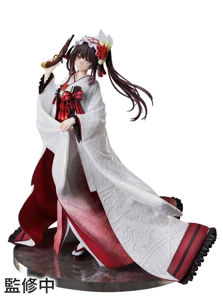 Date A Live IV PVC Statue 1/7 Kurumi Tokisaki Shiromuku 22 cm