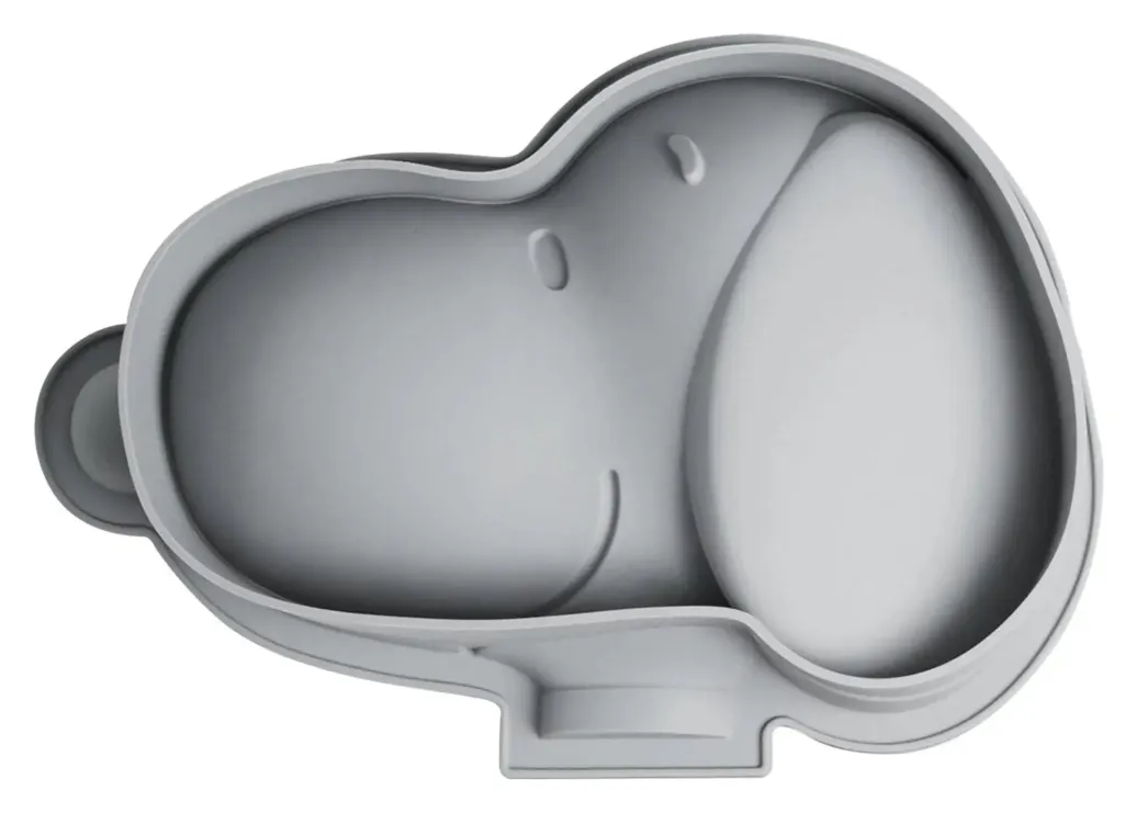 Peanuts Silikon-Backform Snoopy grau