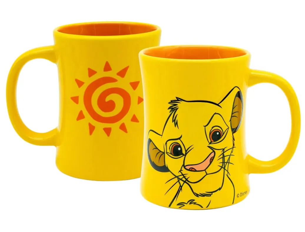 Disney Der König der Löwen 3D Relief Tasse Simba 360 ml
