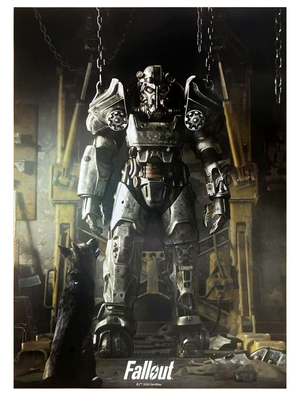 Fallout 4 Kunstdruck Power Armor 30 x 40 cm - ungerahmt