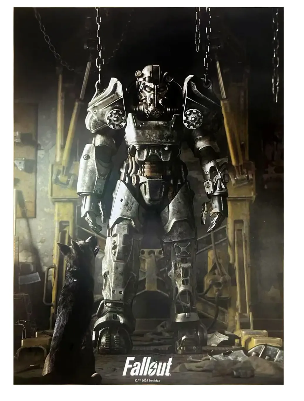 Fallout 4 Kunstdruck Power Armor 30 x 40 cm - ungerahmt