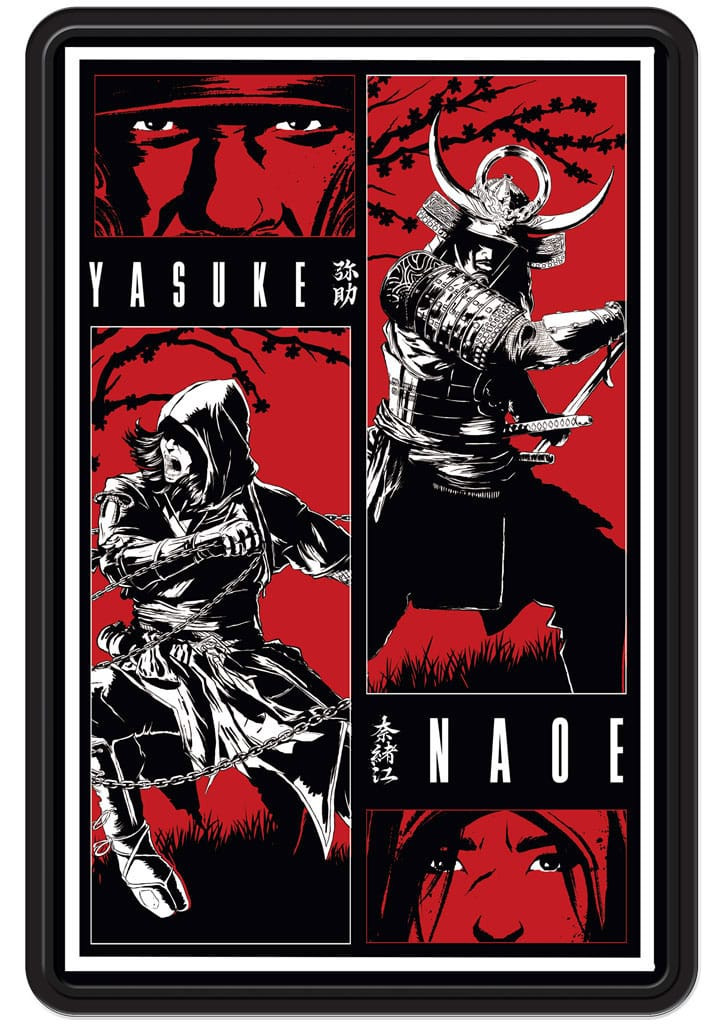 Assassin´s Creed Shadows Me­tall­schild Manga