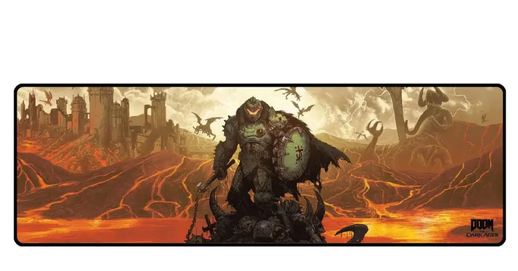 Doom The Dark Ages Oversize Mousepad Slayer´s Triumph