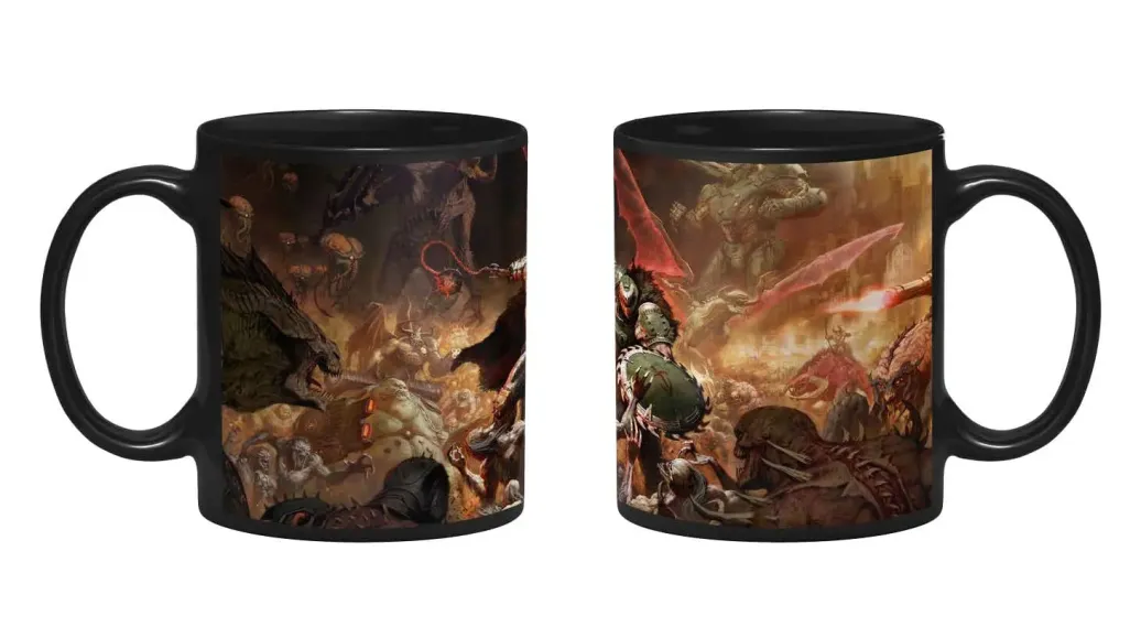 Doom The Dark Ages Tasse Keyart
