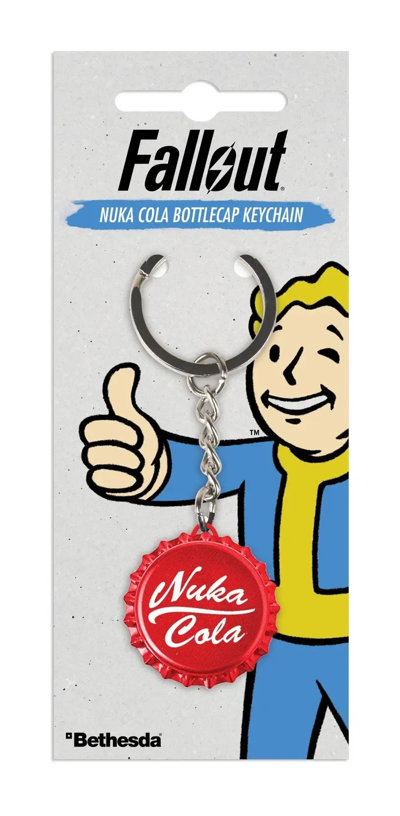 Fallout Metall Schlüsselanhänger Nuka Cola Bottlecap