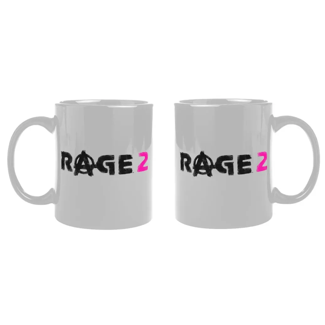 Rage 2 Tasse Logo White