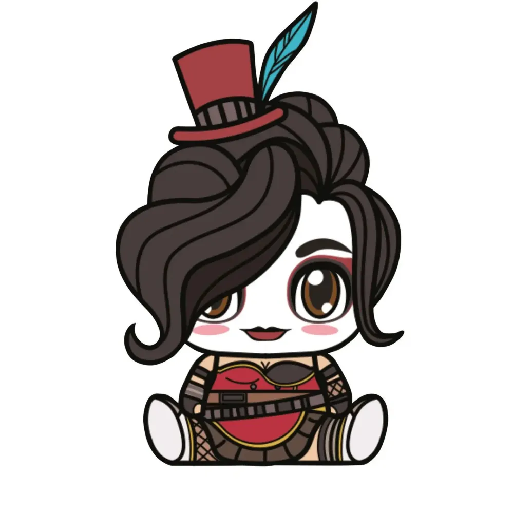 Borderlands 3 Stubbins Plüschfigur Mad Moxxi 16 cm