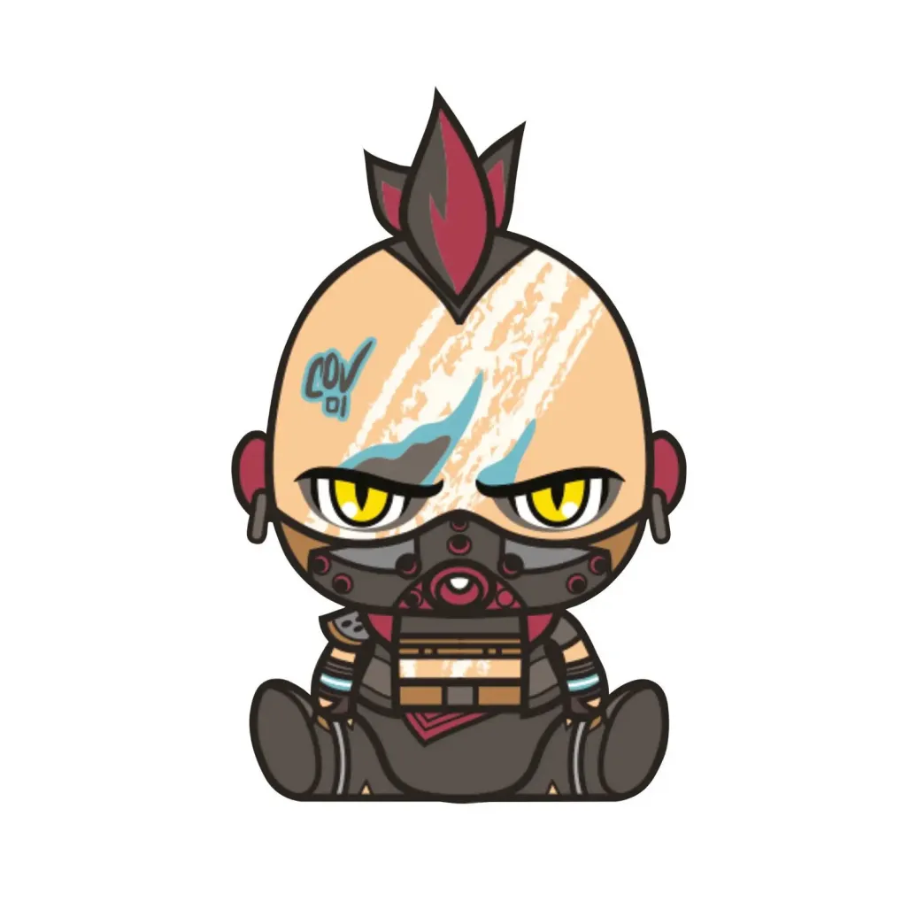 Borderlands 3 Stubbins Plüschfigur Psycho 2.0 16 cm