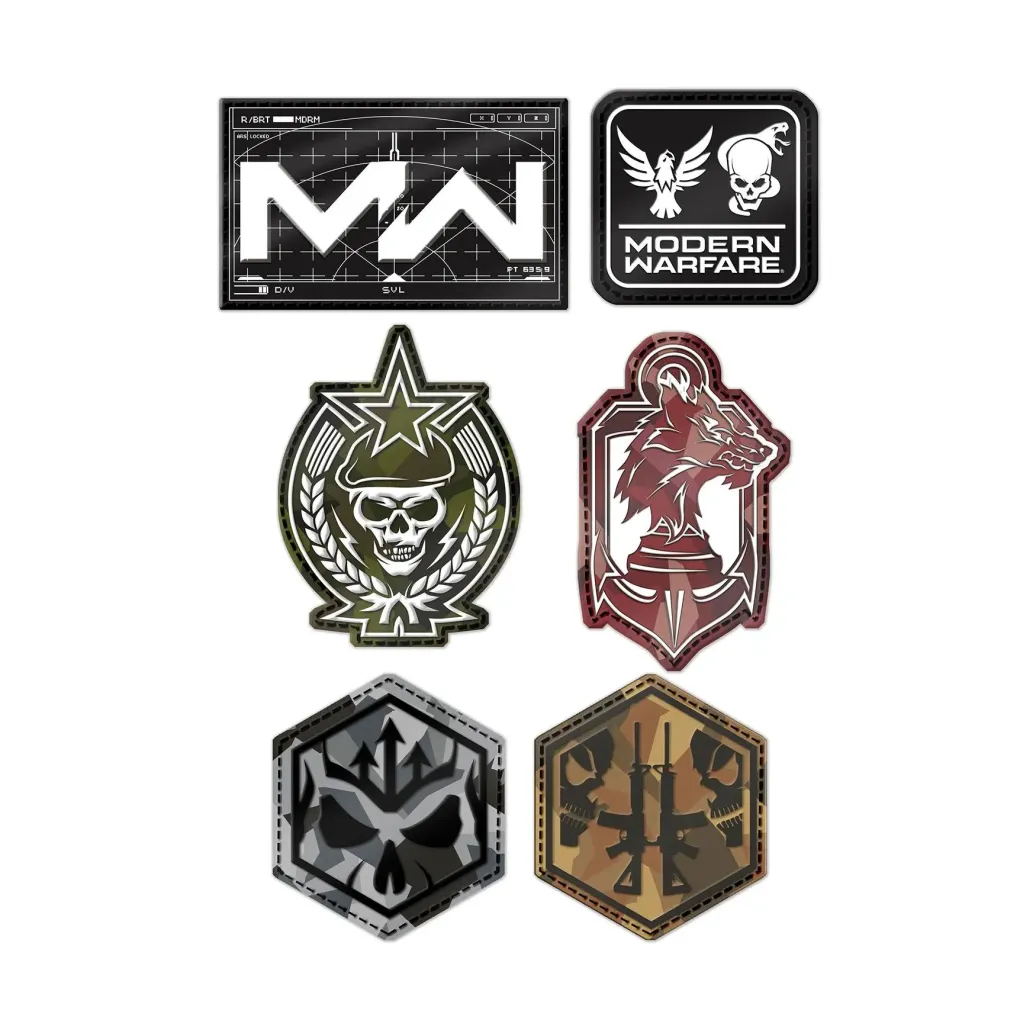 Call of Duty: Modern Warfare 6er-Pack Aufnäher