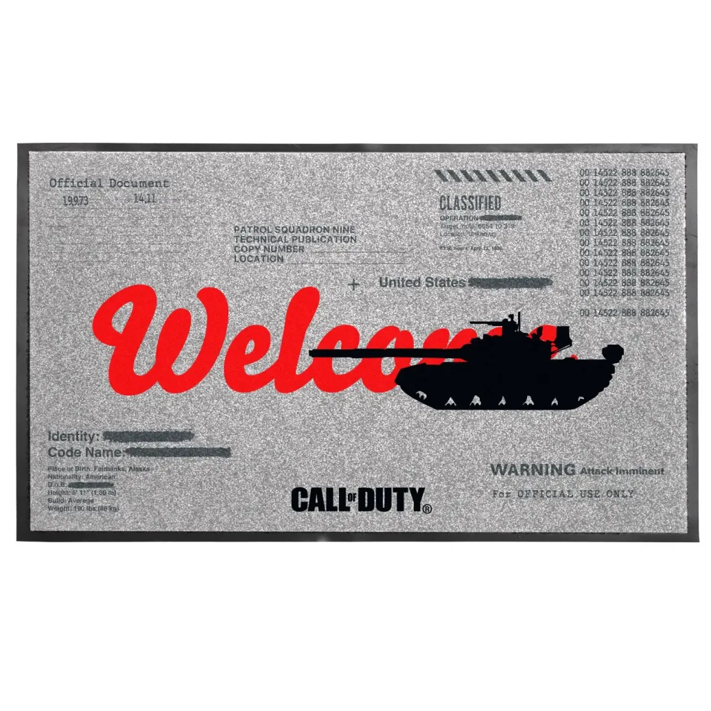 Call of Duty Black Ops Cold War Fußmatte Welcome 44 x 75 cm