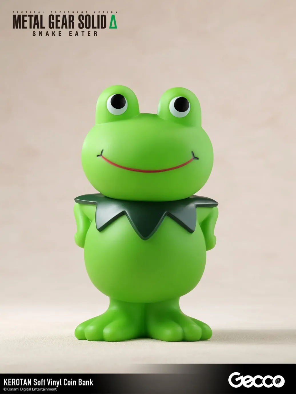 Metal Gear Solid ?: Snake Eater Weichvinyl Spardose Kerotan 21 cm
