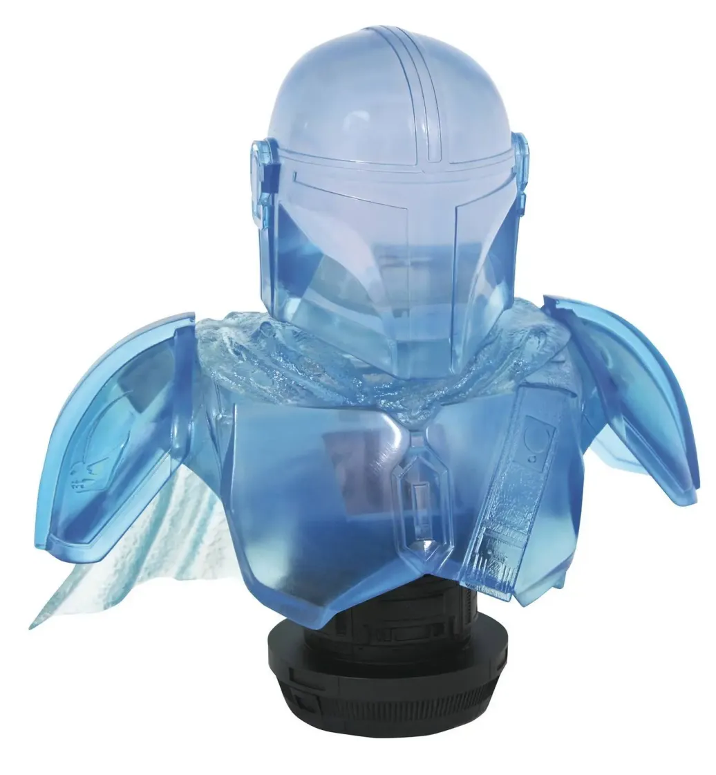 Star Wars The Mandalorian Legends in 3D Büste Hologram 25 cm SDCC 2021 Exclusive