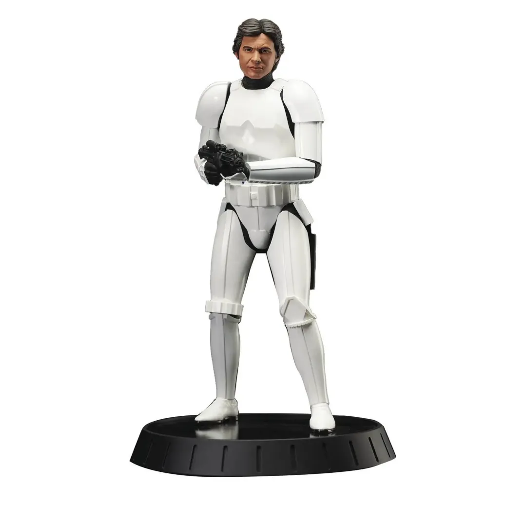 Star Wars Episode IV Milestones Statue 1/6 Han Solo (Stormtrooper Disguise) 40th Anniversary Exclusive 30 cm