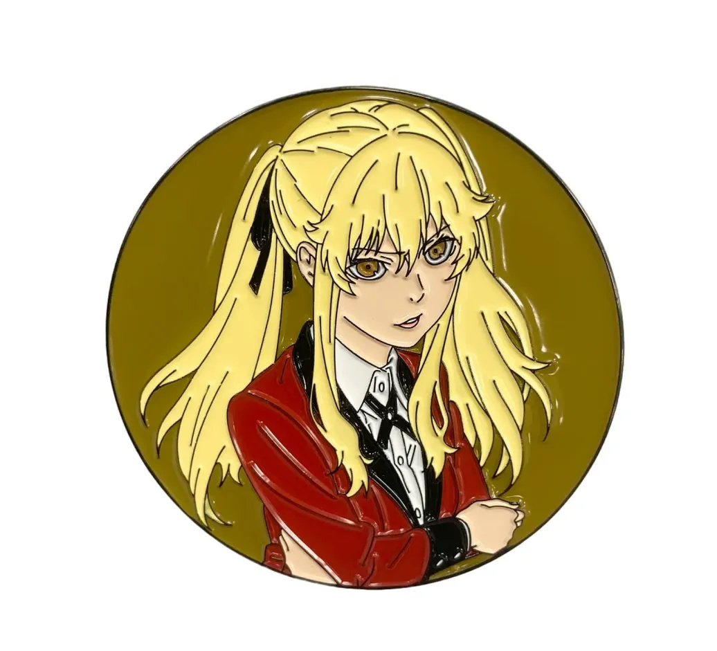 Kakegurui Metal Ansteck-Button Mary