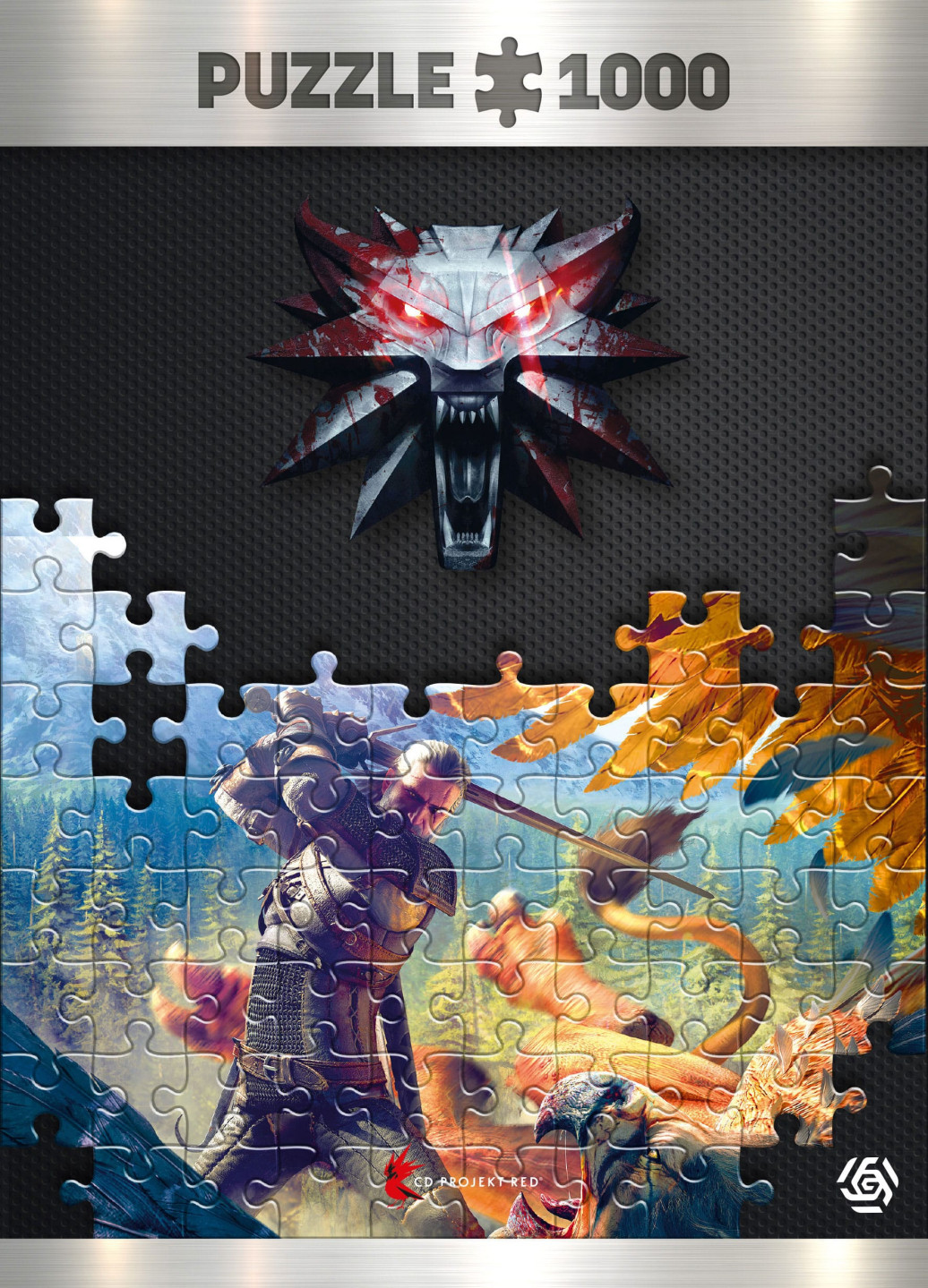 The Witcher Premium Puzzle Griffin Fight (1000 Teile)