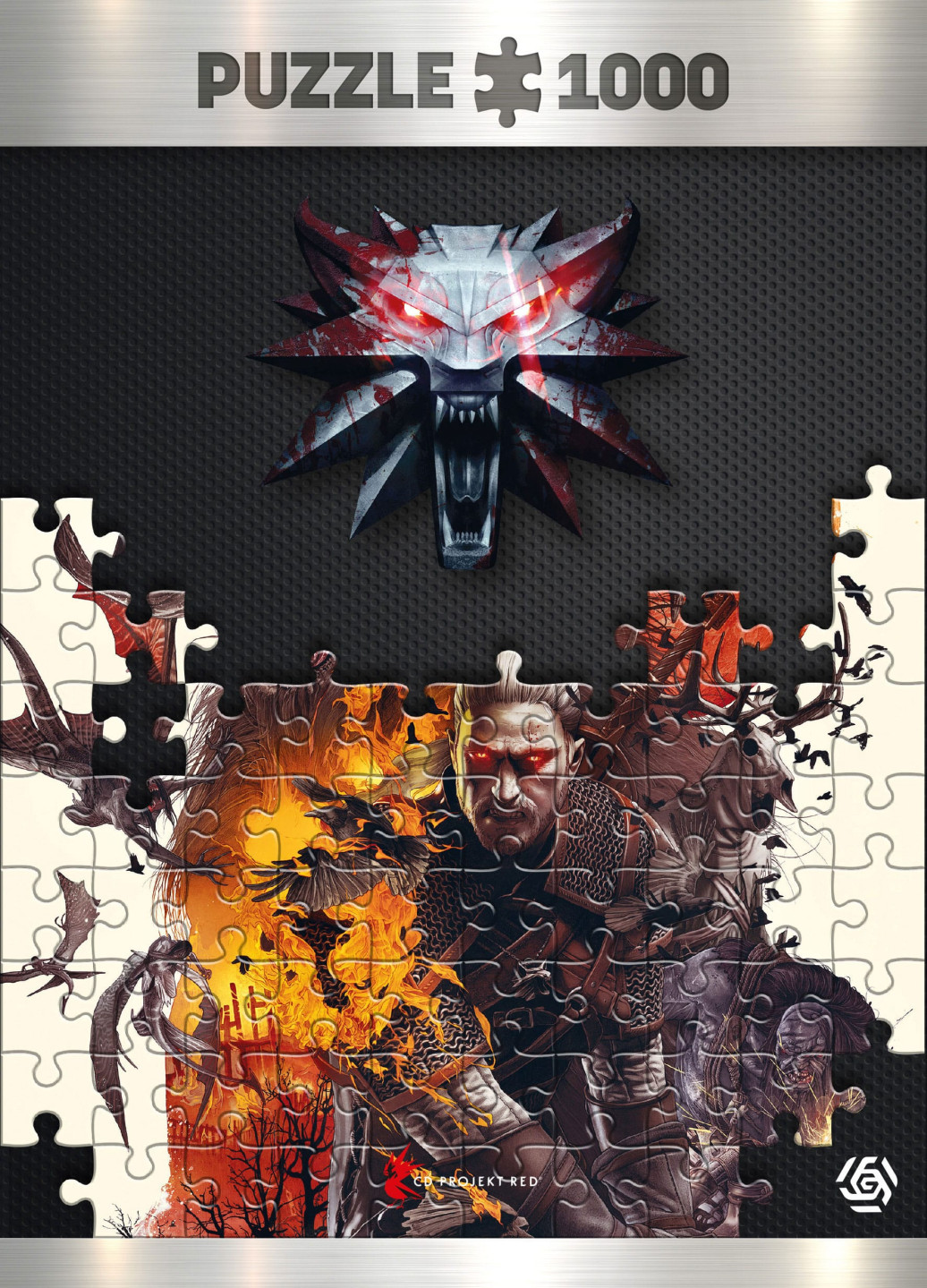 The Witcher Premium Puzzle Monsters (1000 Teile)