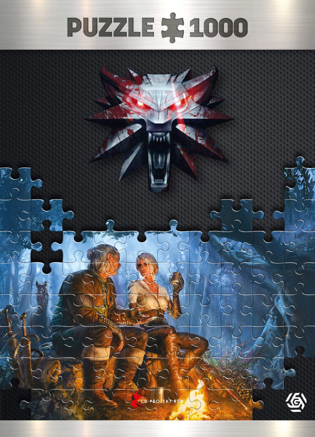 The Witcher Premium Puzzle Journey of Ciri (1000 Teile)