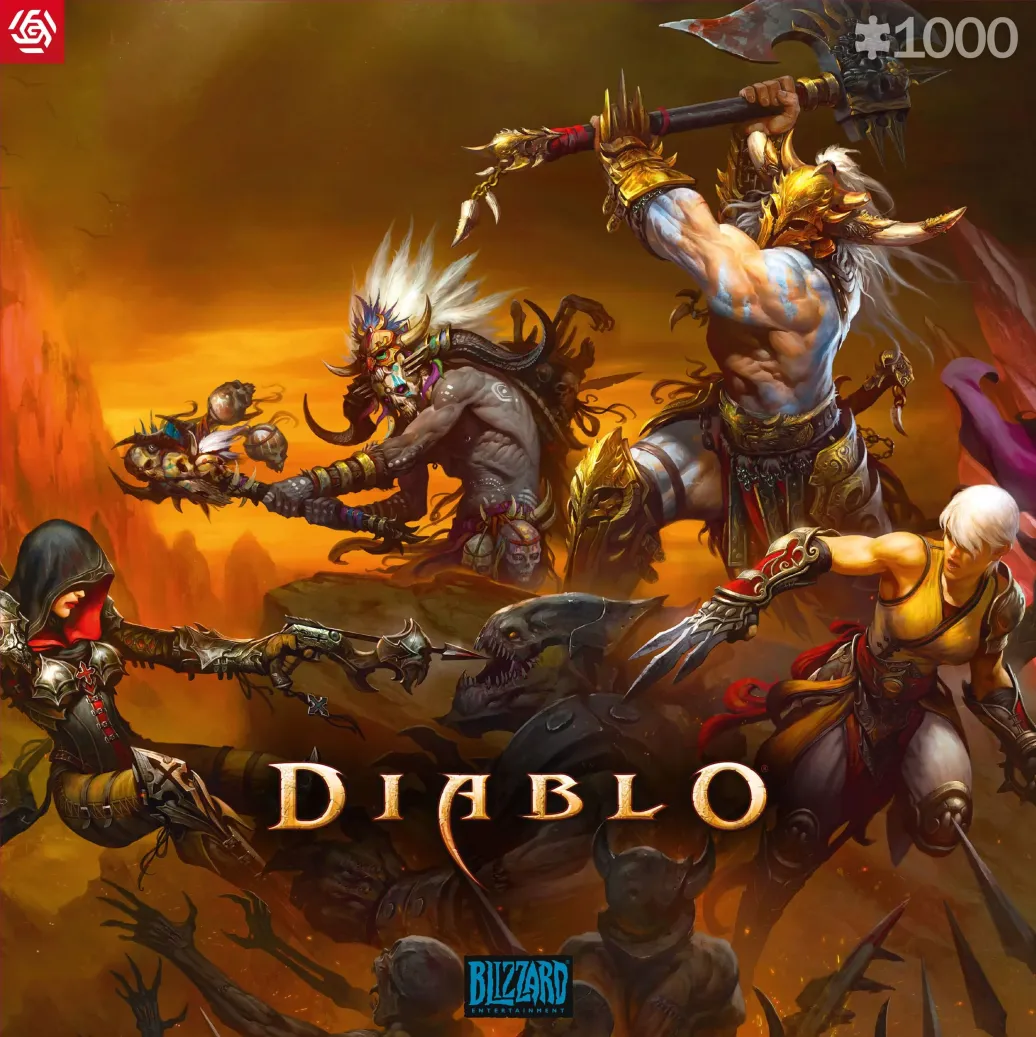 Diablo Gaming Puzzle Heroes Battle (1000 Teile)
